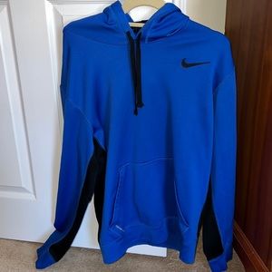 Blue and Black Nike Sweatshirt